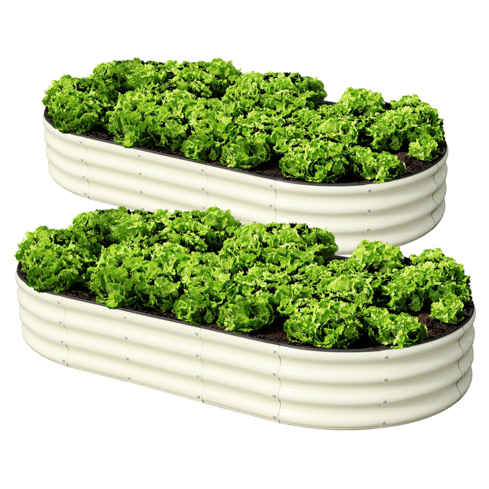 SnugNiture Oval Raised Bed