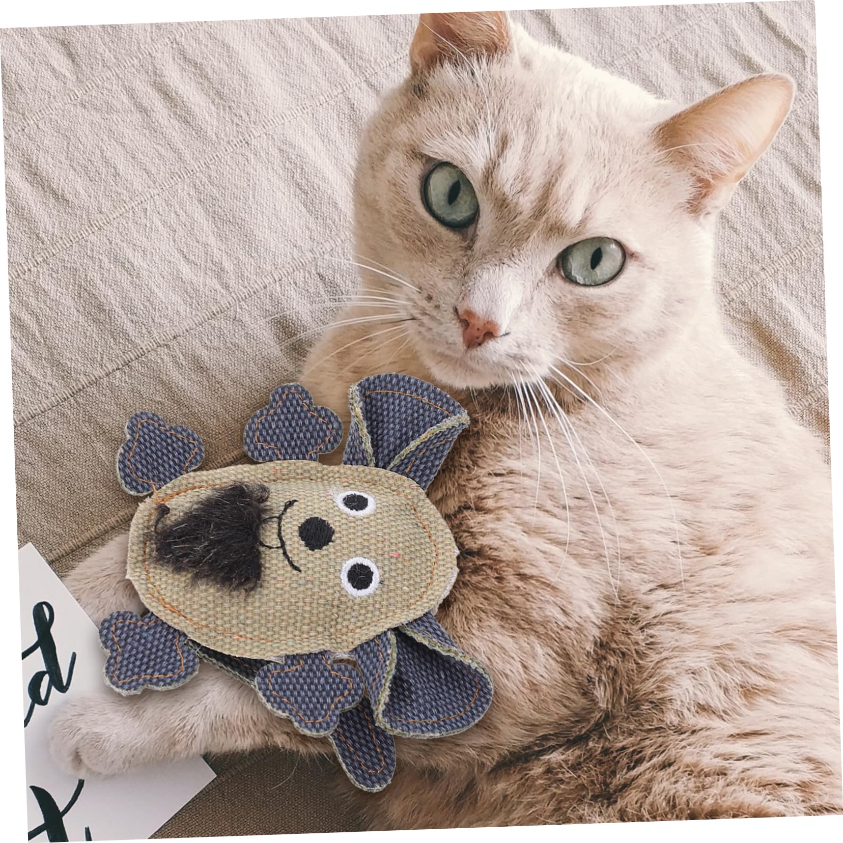 FRCOLOR 10stücke Katzenspielzeug Aus Atmungsaktivem Material Interaktive Mäuse Mit Katzenminze Langlebig Und Ansprechend Zur Unterhaltung Von Kätzchen Bekämpfung Von Langeweile