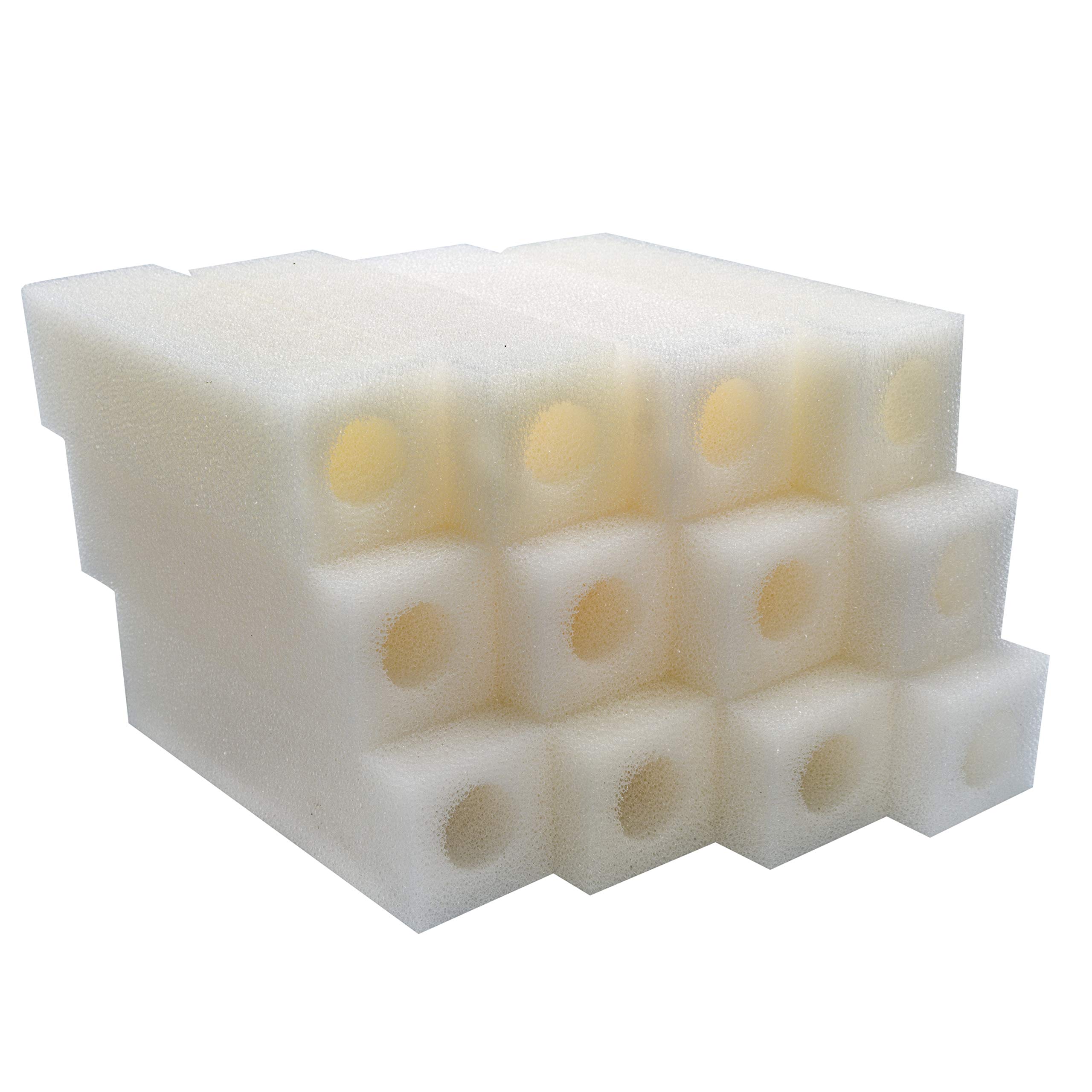 Sin marca Esponja de Filtro de Cartucho Compatible Ajusta Eheim 2012 Pickup Filter 2617120 (12 Piezas)