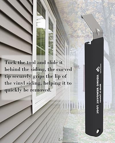 Miniatura 7 de Herramientas de revestimiento de vinilo, paquete de 1  7 pulgadas, reparación de revestimiento de vinilo resistente con acero duradero, herramienta