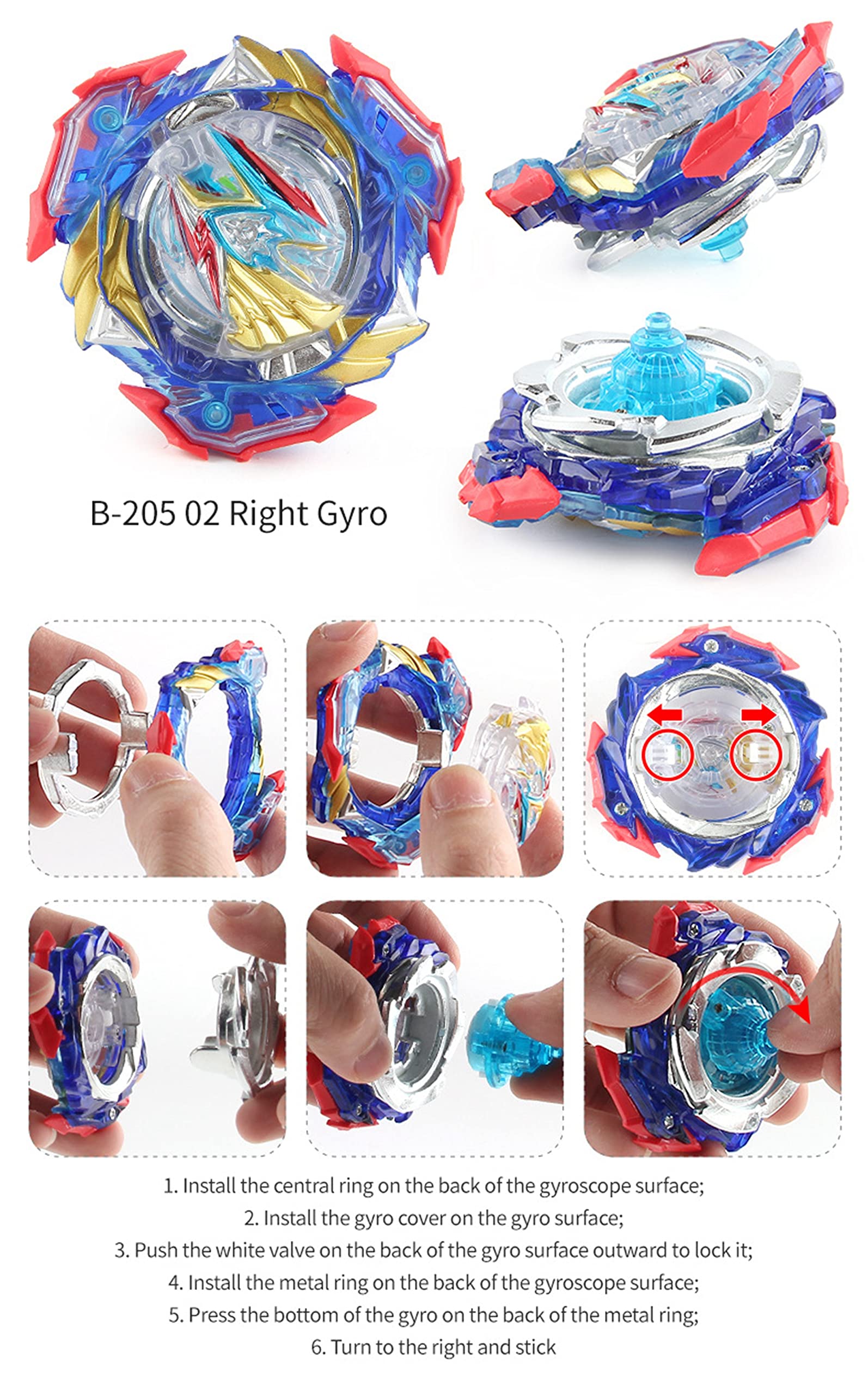 ベイブレードバーストセット売り！ランチャーパーツ付き ベイブレードバースト B-184 ベイランチャー LR : 追分ストア - 通販