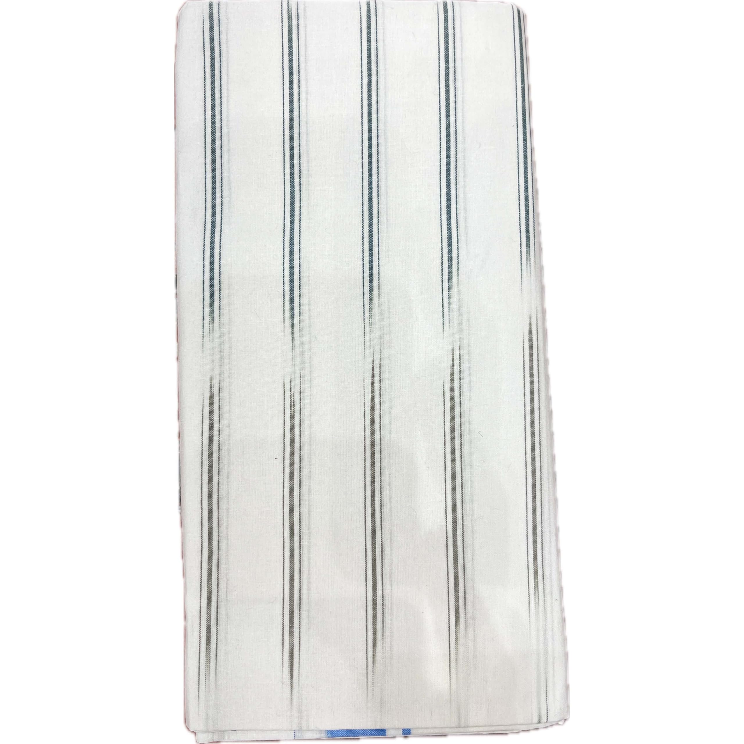 999 Chand Mark Madras Lungi, White Check, 2 Metre SIze-image-43