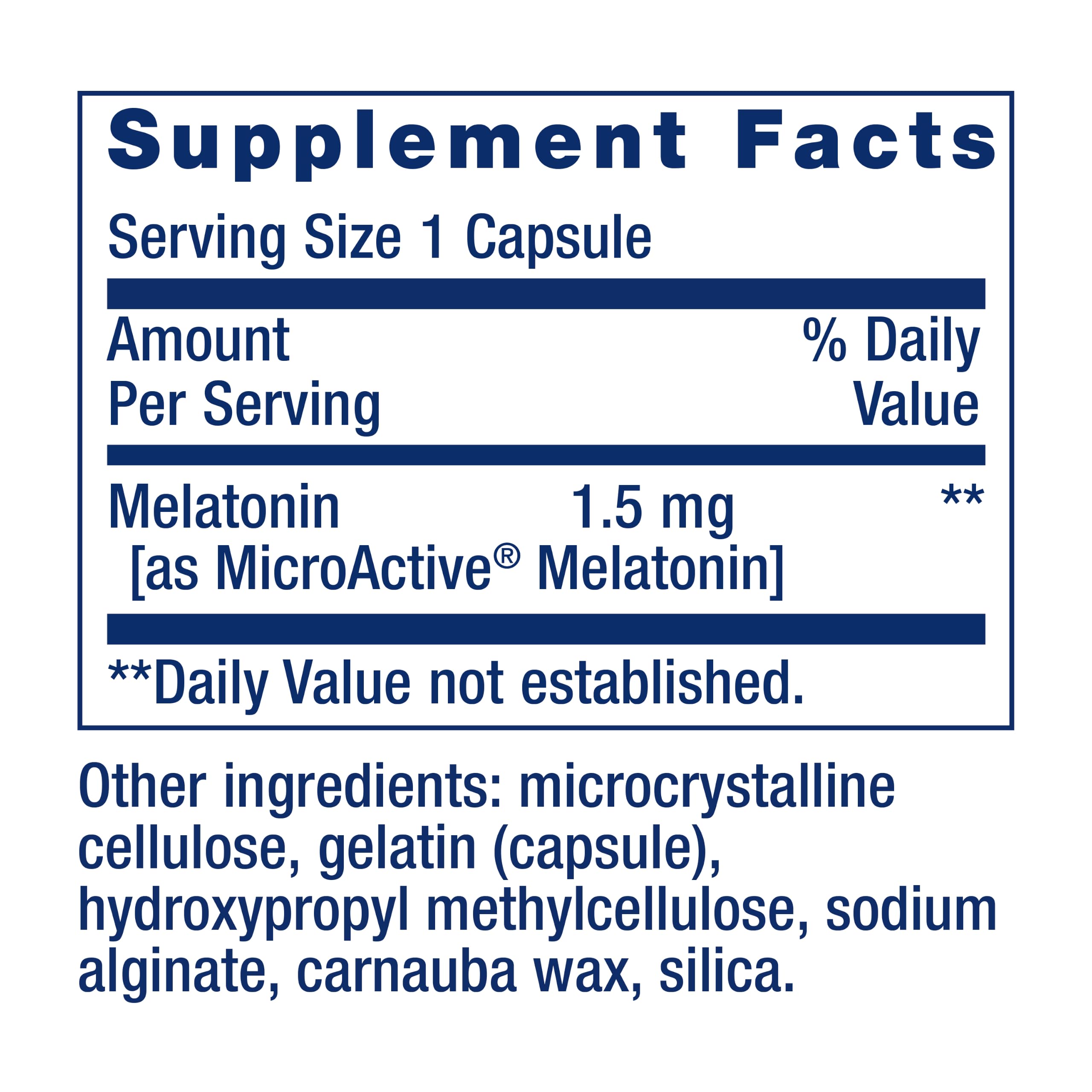 Life Extension Melatonin IR/XR, 1.5 mg, Sleep Support, 60 Capsules — Amazon image 3