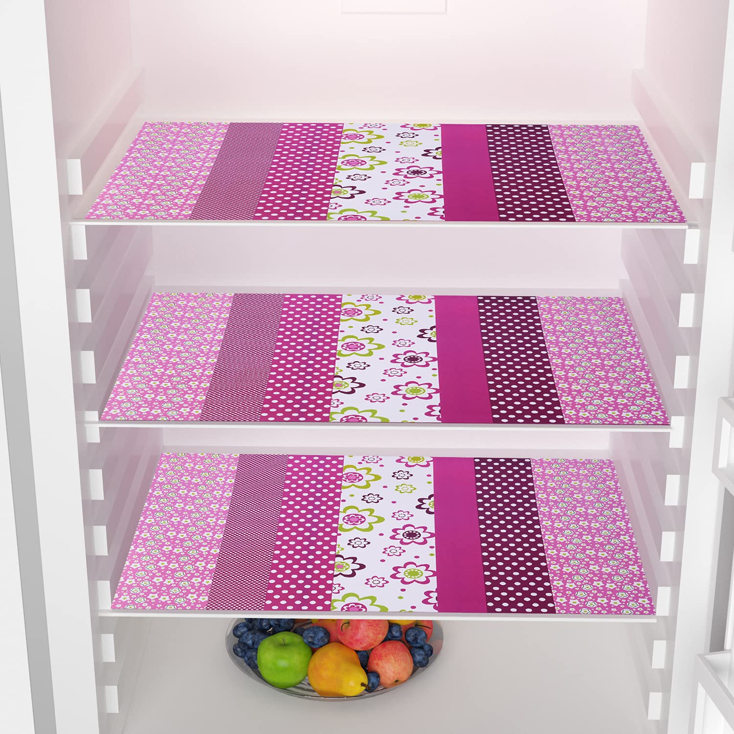 Yellow Weaves Fridge Mats - Protect Shelves! -2 Yellow Weaves Fridge Mats - Protect Shelves! -2