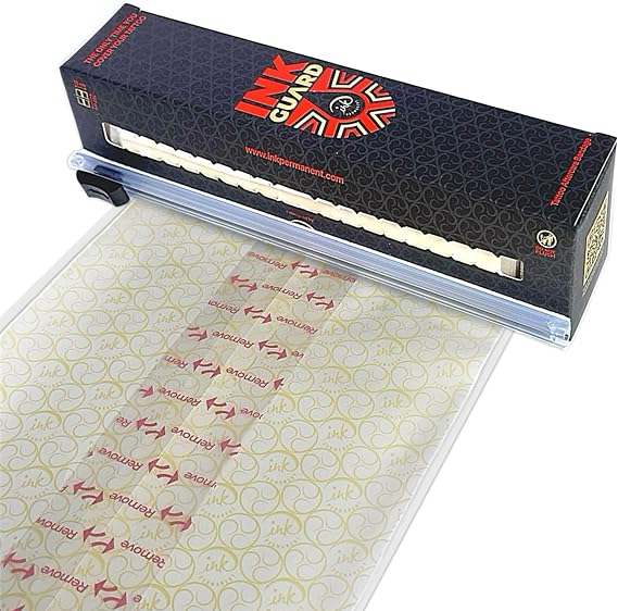 Ink Guard Tattoo Aftercare Bandage [6 x 6 Feet] – New Generation Waterproof Second Skin Film with Easy-Peel PET Backing – Breathable, Transparent Tattoo Wrap for Fast Healing & Protection
