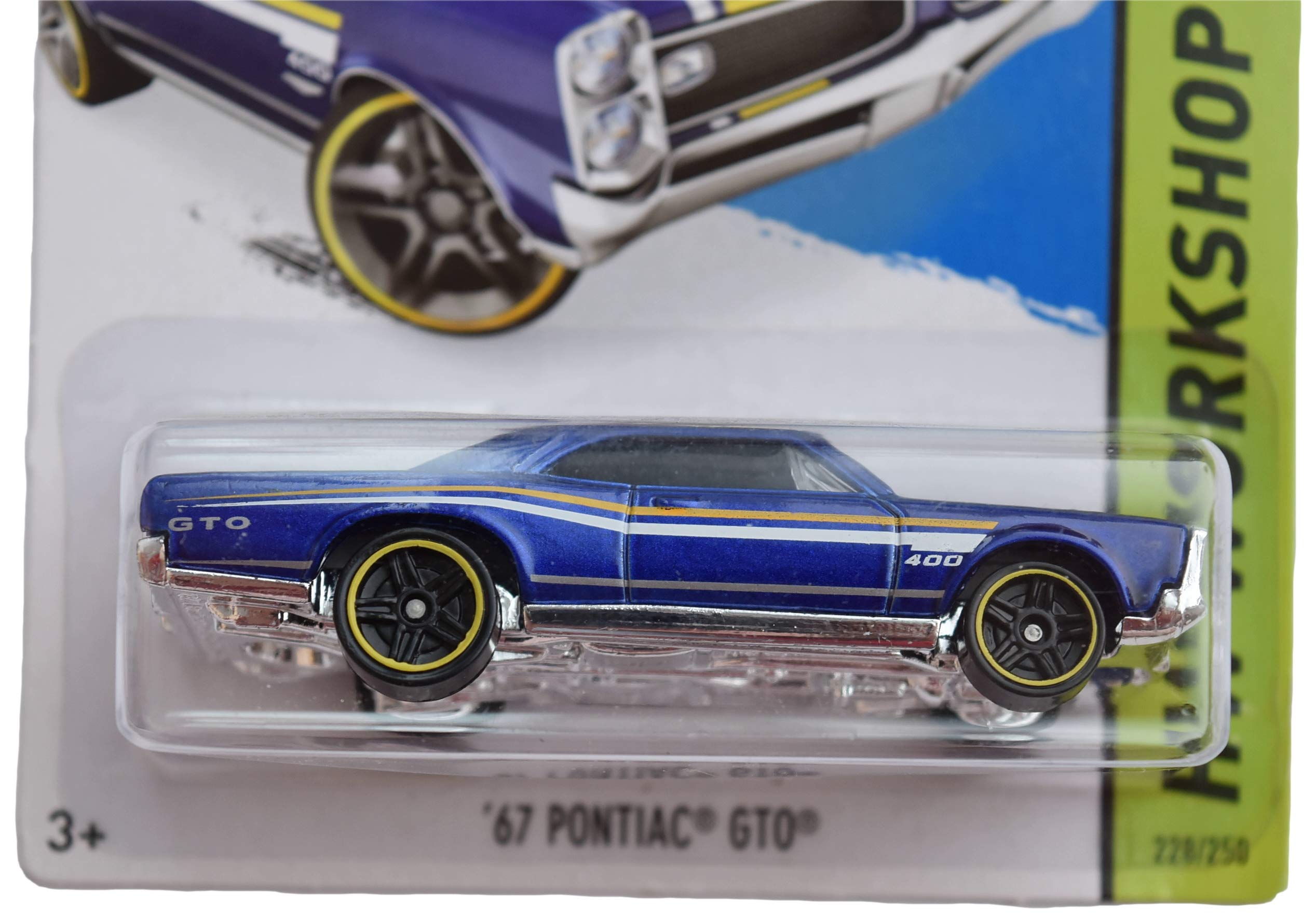 Amazon.com: Hot Wheels Workshop '67 Pontiac GTO 228/250 [showdown