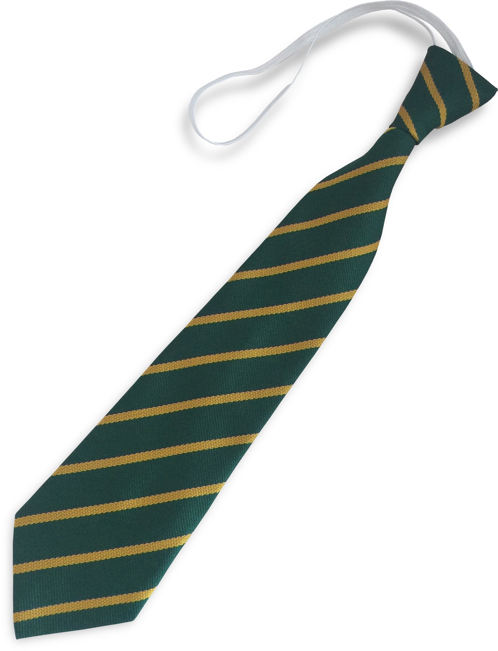 Great British Tie ClubChild's Elastic Single Stripe School Ties (Infant/Primary Size)