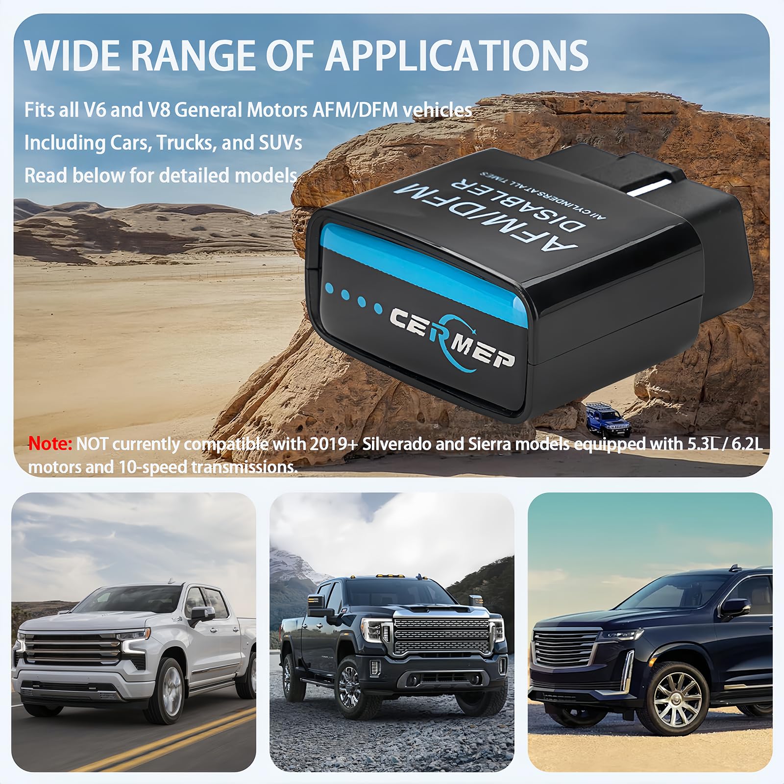 WZruibo RA003 AFM/DFM Disabler Active Fuel Management Compatible With Buick Cadillac Chevy GMC - View #4