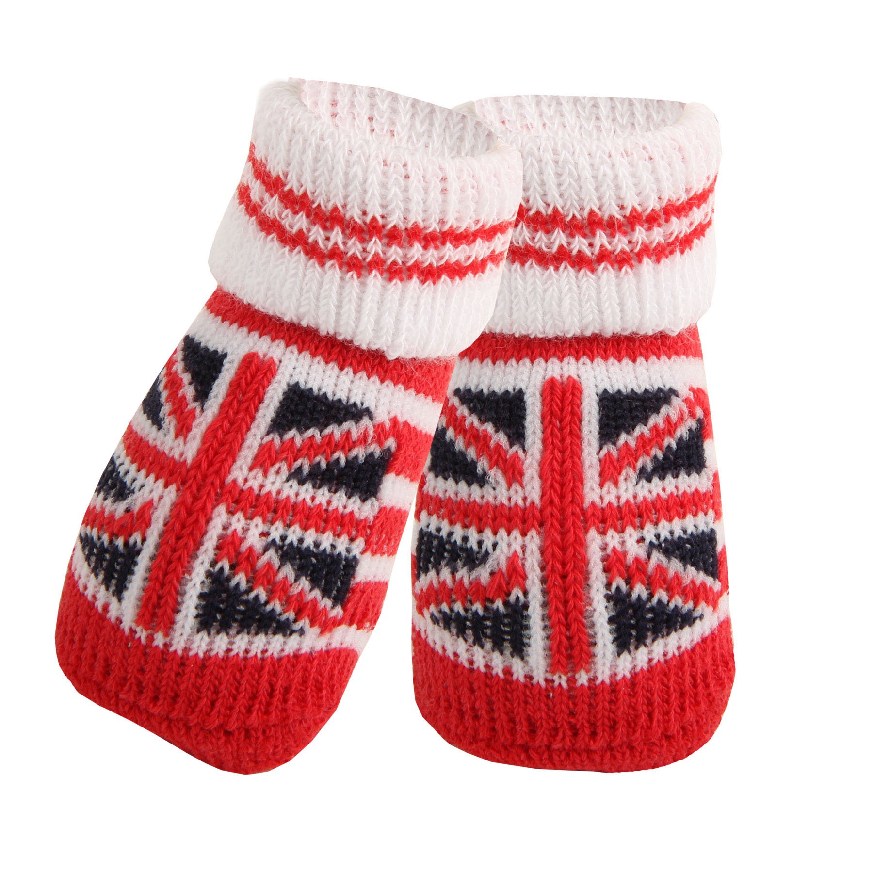 Puppia [SOCKS for DOGS UNION JACK L, Red - Image 2