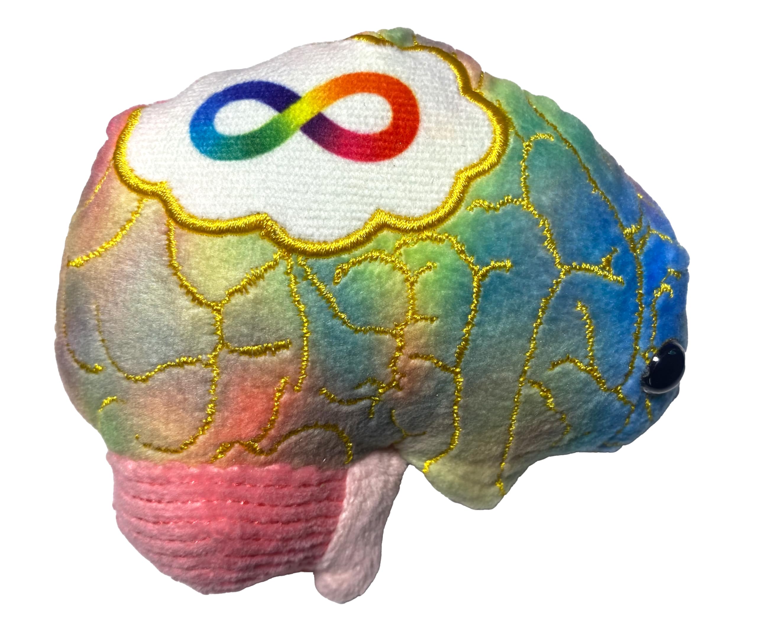 GIANT MICROBES Autism Spectrum Mental Health Plush Toy Educational Gift 10cm