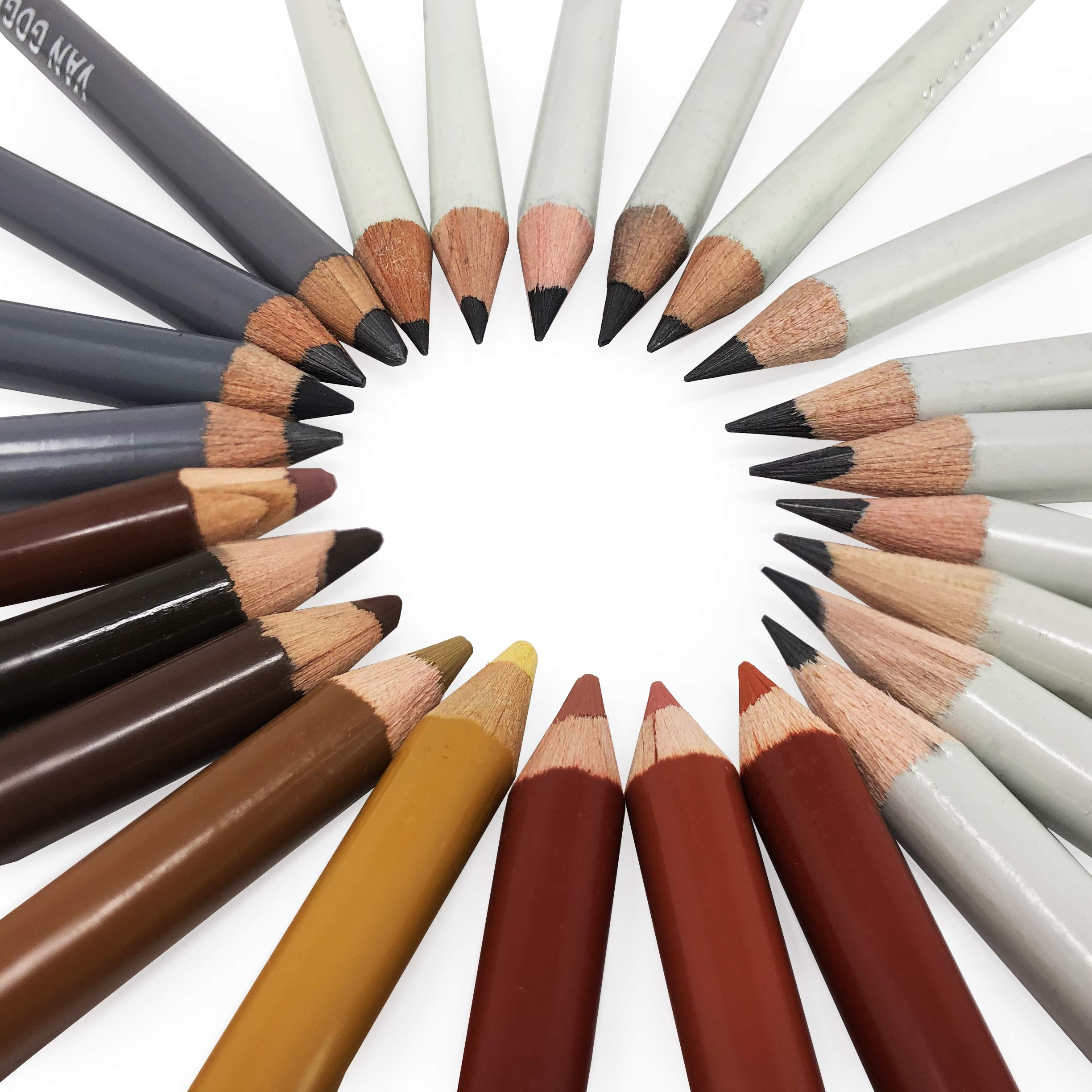 Amazon | Royal Talens - ゴッホ スケッチ鉛筆 - 24インチメタル