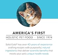 Vista 17 de Solid Gold Alimento húmedo cremoso para gatos; Holistic Delights Leche de atún y coco, bolsa de 24 unidades / 3 onzas