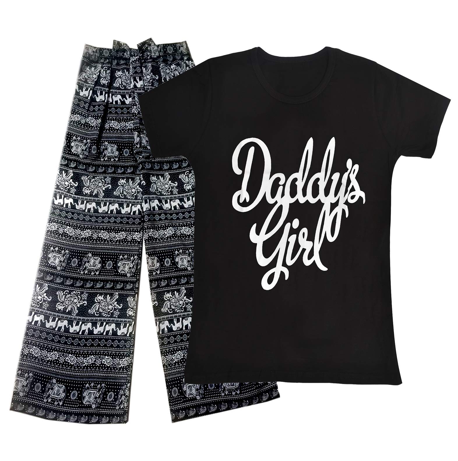 Stunning Collection100% Cotton Printed/Fancy Palazzo and top Set for Girls