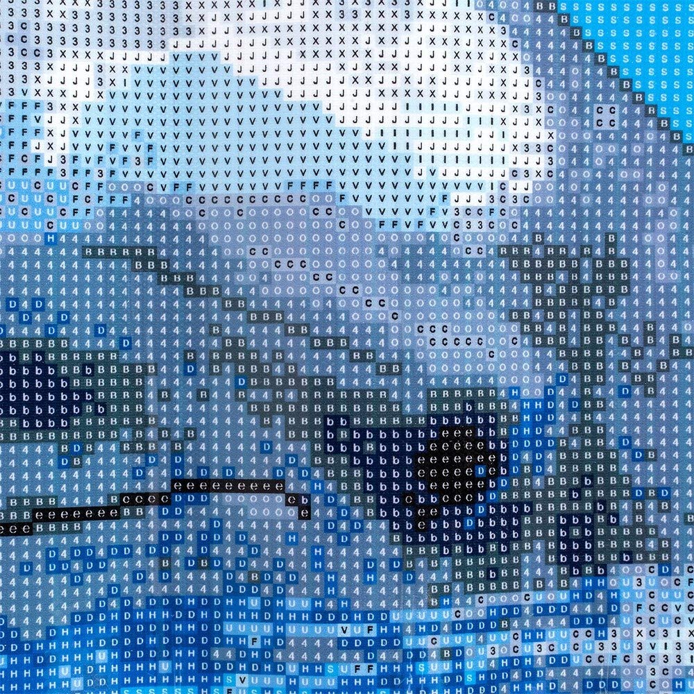 Diamond Painting 5D Ideen Mit Herz – Tela 30x40 Cm Con Motivo Farfalla – Kit Completo Con Strass Rotondi