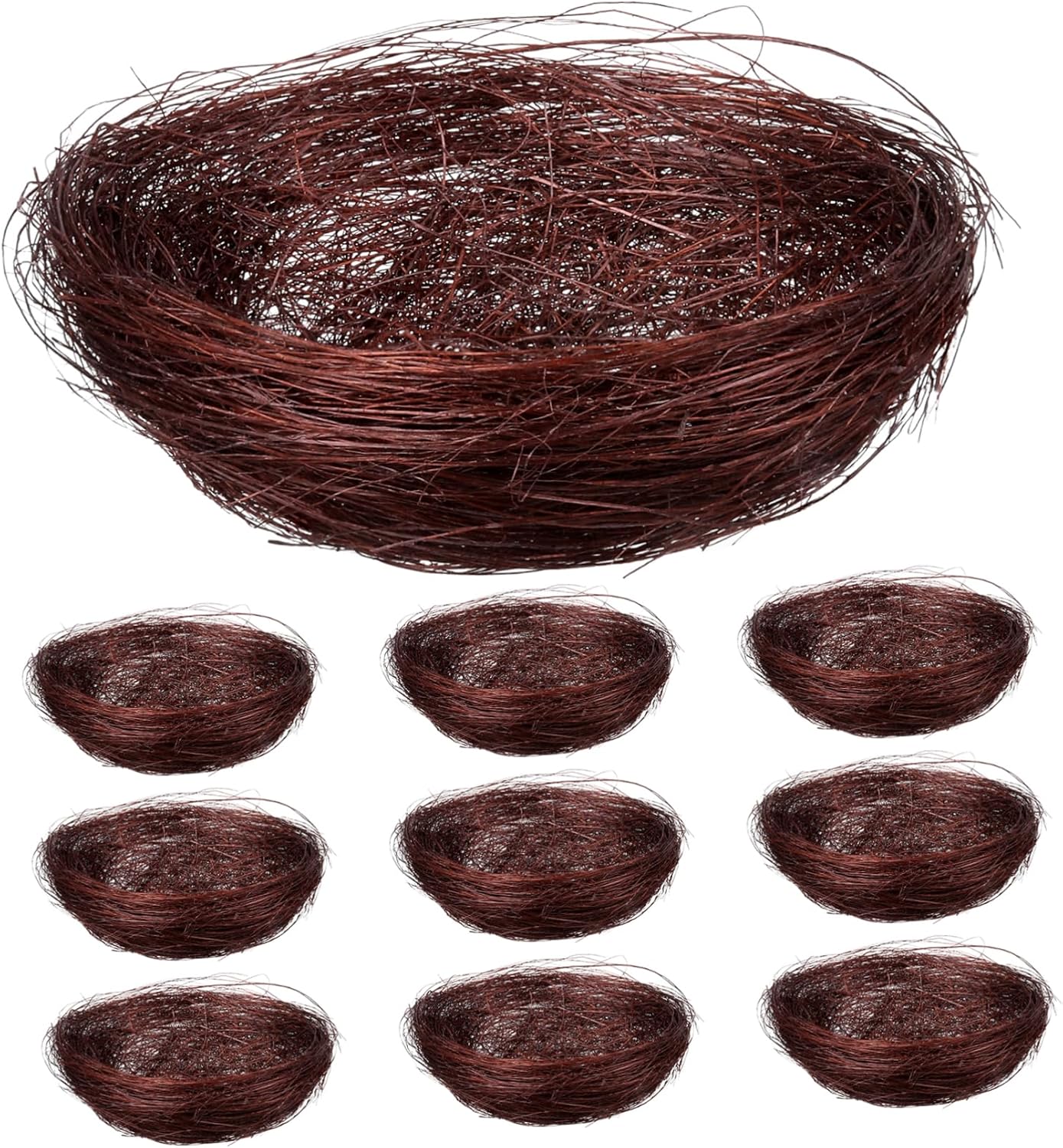 FUNOMOCYA 40 Pcs Simulated Bird Nest Bird Easter Bird Cardinal Nests