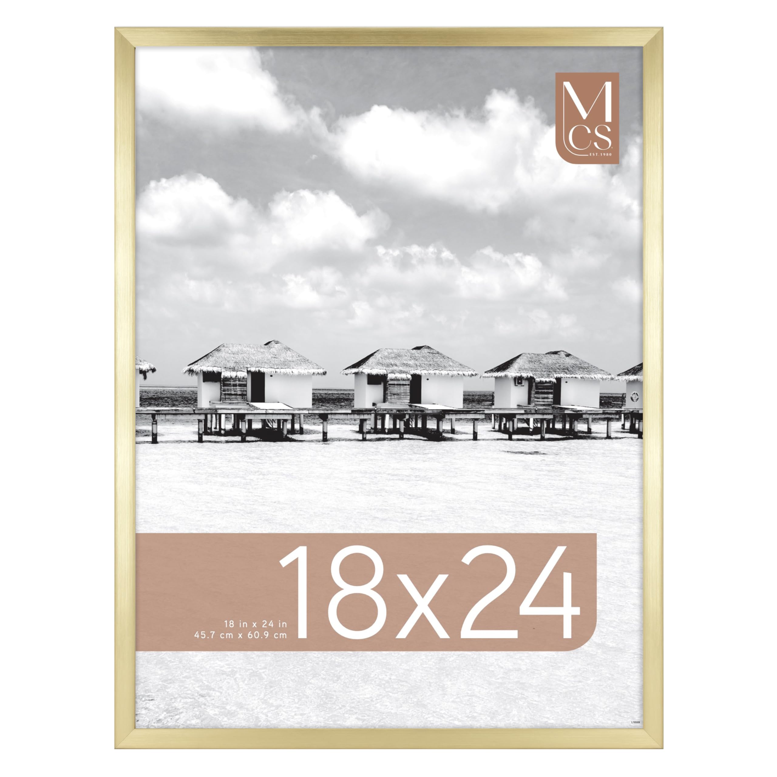 MCS, Brass Gallery Foundation - Cornice per poster, 40 x 50 cm, 40 x 50 cm
