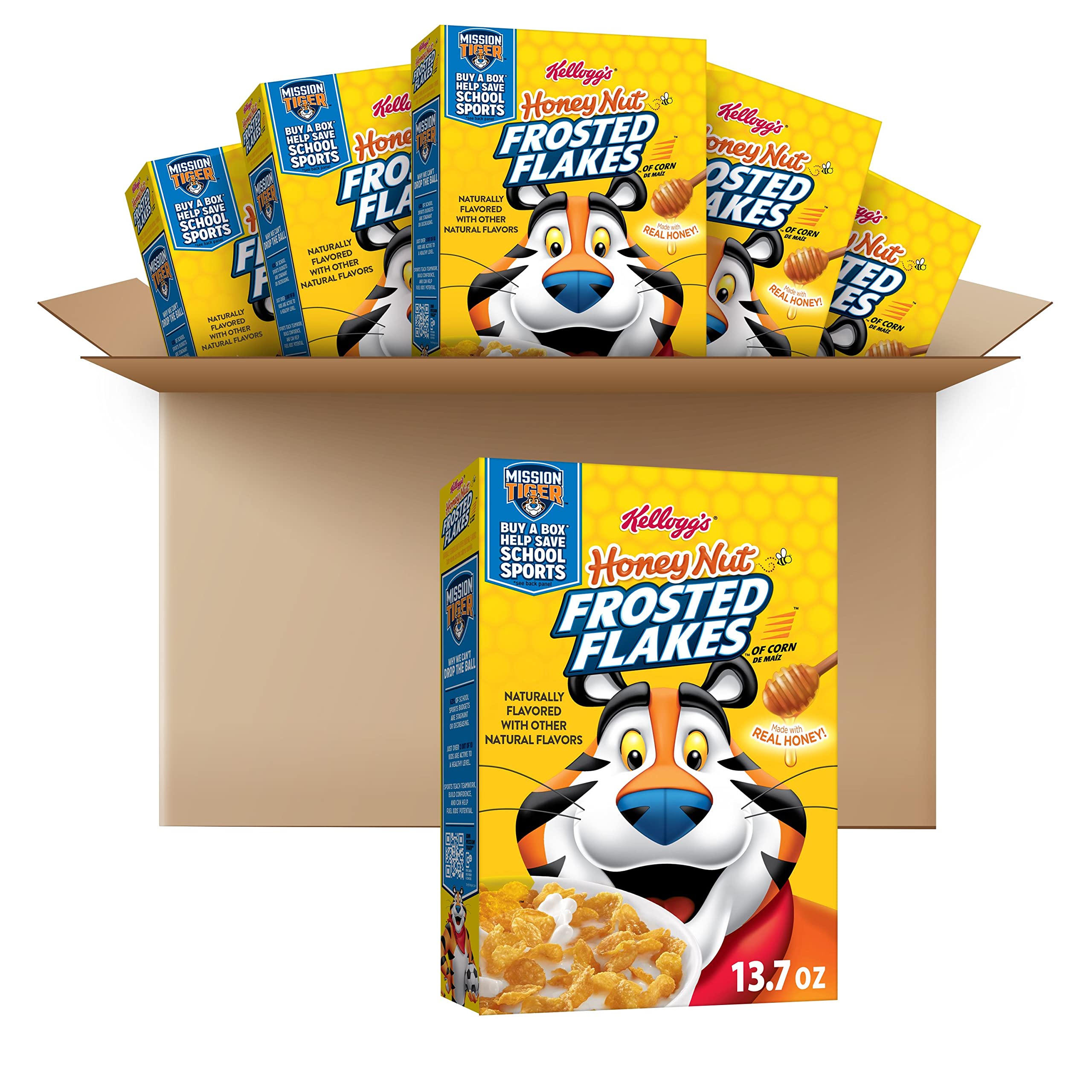 Buy Kellogg's Frosted Flakes Breakfast Cereal, 8 Vitamins and Minerals