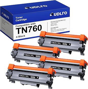 TN760 Toner for Brother Printer Replacement for Brother TN760 TN-760 TN730