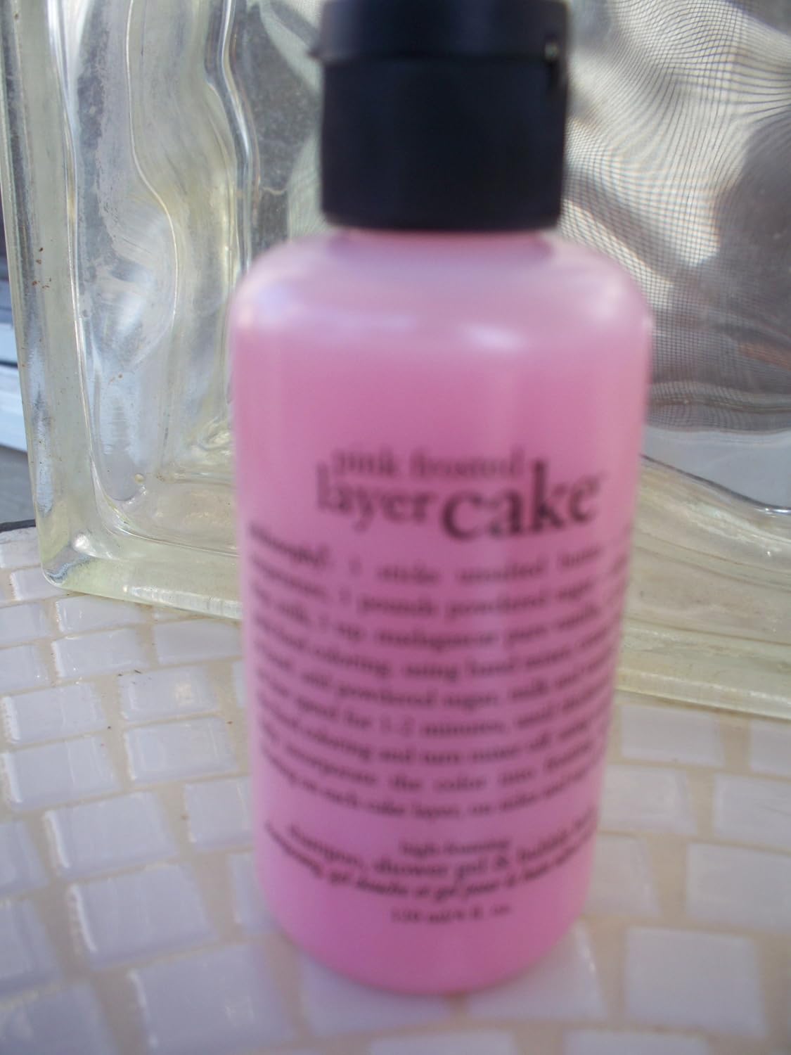 Philosophy Pink Frosted Layer Cake Shampoo Shower Gel and