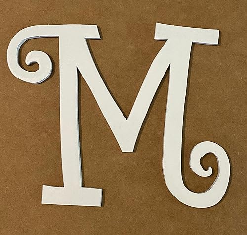 Miniatura 4 de Pequeña letra de madera de 2 pulgadas con forma de letra L para manualidades, decoración de letras sin terminar del alfabeto para niña, forma ABC