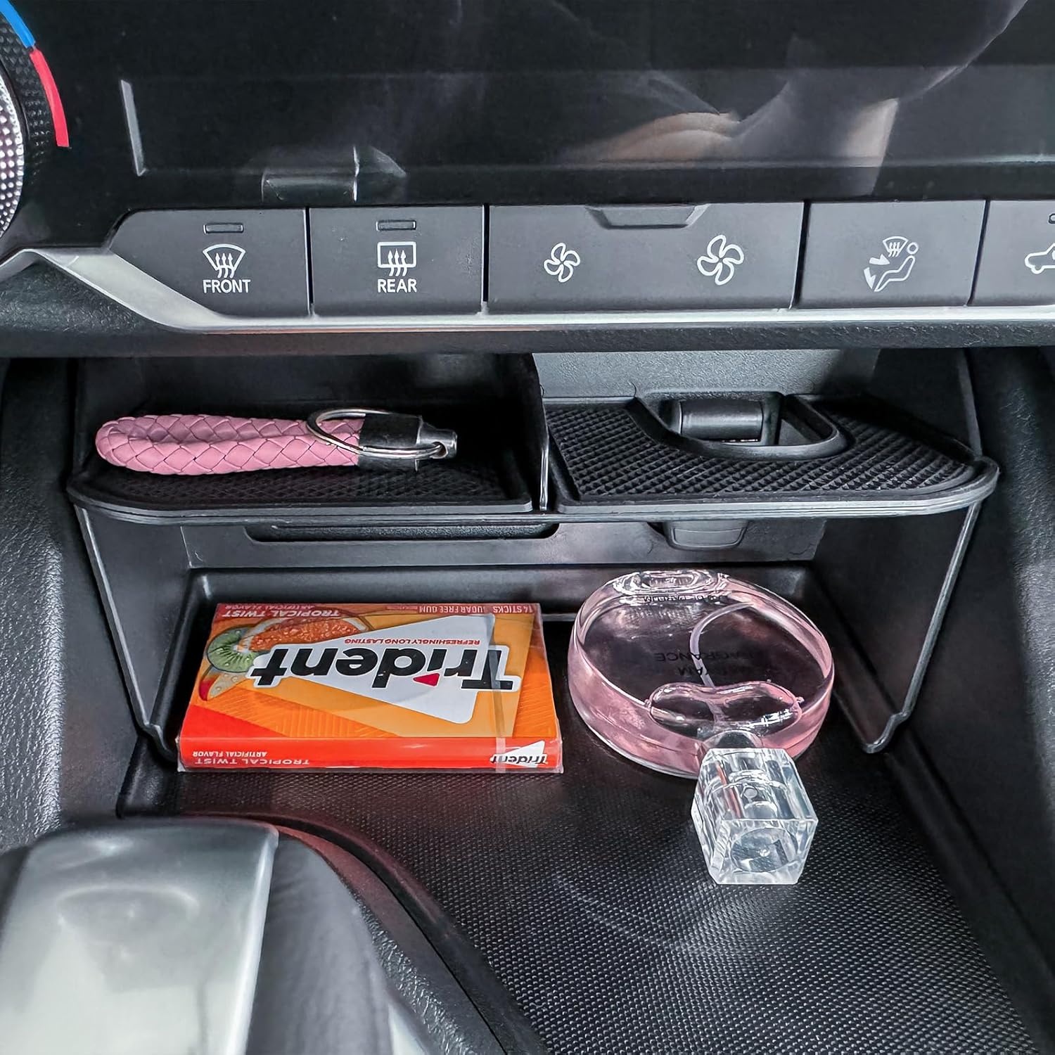 TACOBRO Lower Center Console Tray and Center Console Organizer Compatible with Nissan Sentra 2020 2021 2022 2023 2024 2025 Accessories