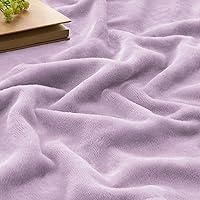 Vista 46 de BEDELITE Fleece Blanket White Throw Blanket for Couch & Bed, Luxury Plush Cozy Fuzzy Blanket 50" x 60", Super Soft Warm Lightweight Throw Blanket