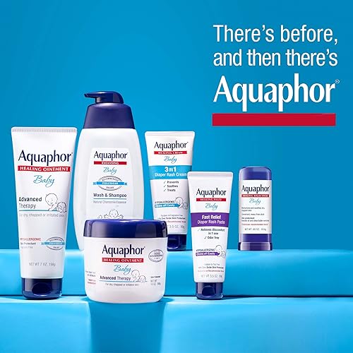 Miniatura 10 de Aquaphor Baby Wash and Shampoo Unscented Baby Shampoo and Wash 254 Fl Oz Pump Bottle
