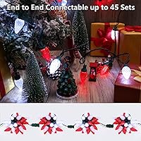 Vista 5 de Brizled - Luces de Navidad C9 para decoraciones navideñas al aire libre