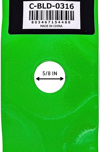 Miniatura 3 de 8TEN LawnRazor - Juego de cuchillas para John Deere Sabre 1438 1538 1338S GX00166 cubierta de 38 pulgadas (triturador), paquete de 2