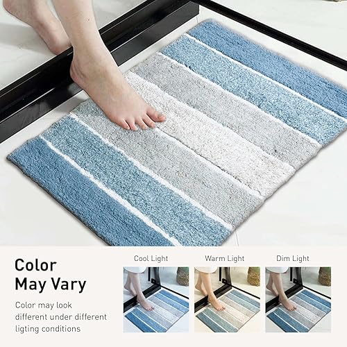 Miniatura 4 de Alfombra de baño Chardin Home, 100 % algodón, 2 piezas (21 x 34 pulgadas y 17 x 24 pulgada)