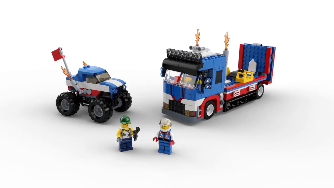 LEGO® Creator 3-in-1 Stunt-Truck-Transporter (31085) kreatives Kinderspielzeug – Bild 8