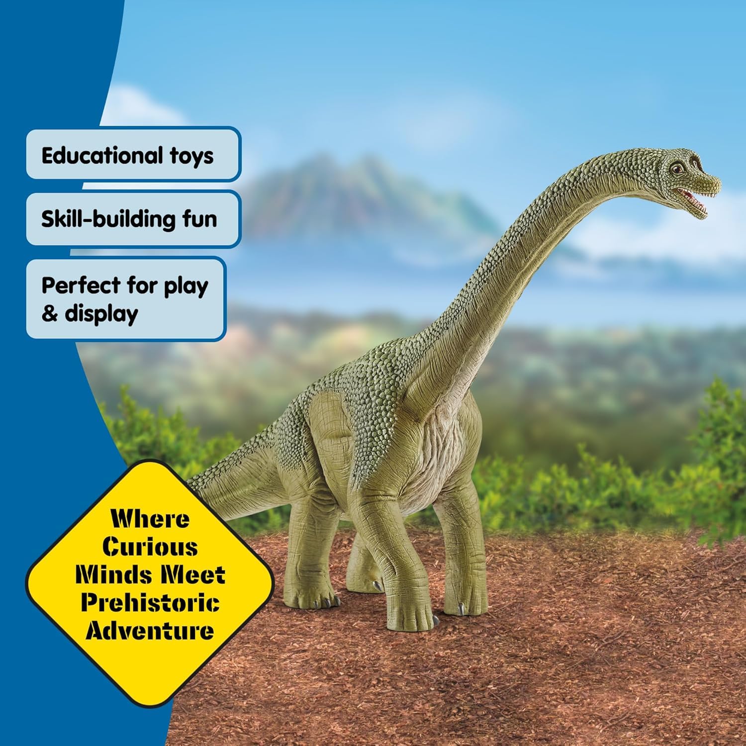 Schleich Brachiosaurus Dinosaur Toy - 4+ -6
