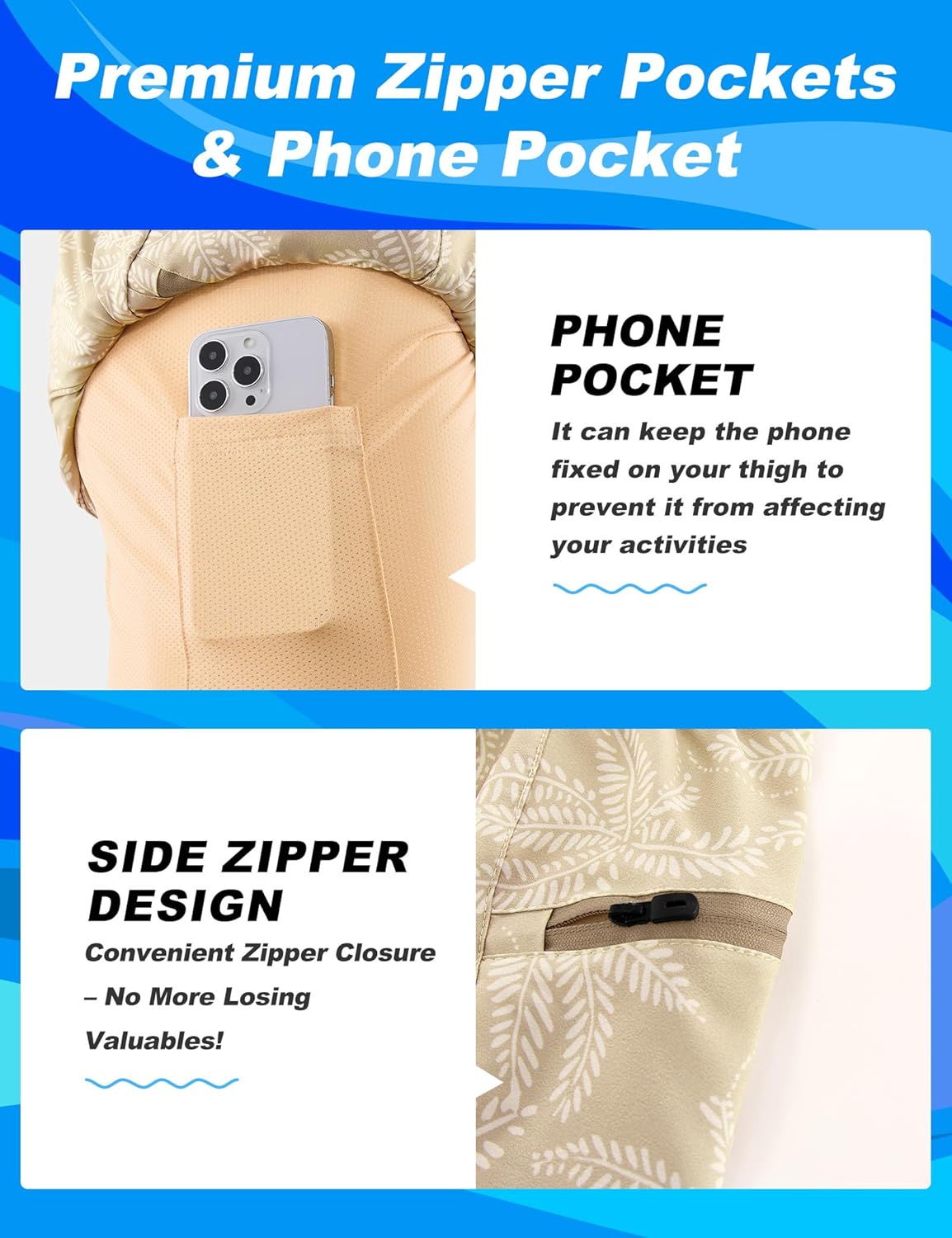 APTRO Mens Swim Trunks with Compression Liner 5" Quick Dry Bathing Suit Swim Shorts with Zipper Pockets Board Shorts Swimsuit