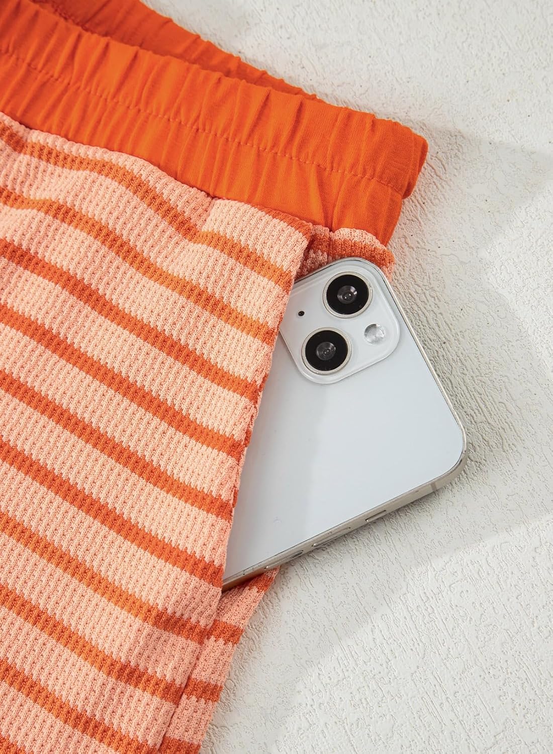 blibean Girls Summer Clothes Sets Kids Textured Striped Outfits Size 6-15 Years - Image 7