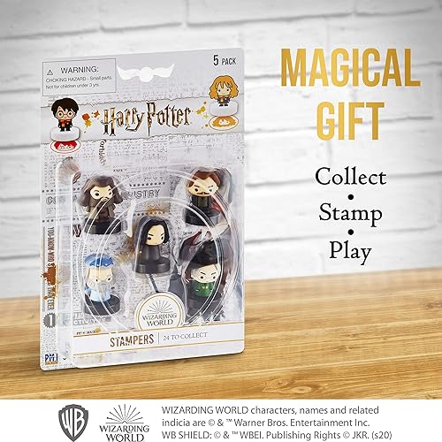 Miniatura 4 de PMI - Juego de 5 sellos autoentintados de Harry Potter  Regalos de Harry Potter, coleccionables, decoración de fiestas, adornos para tartas  Remus
