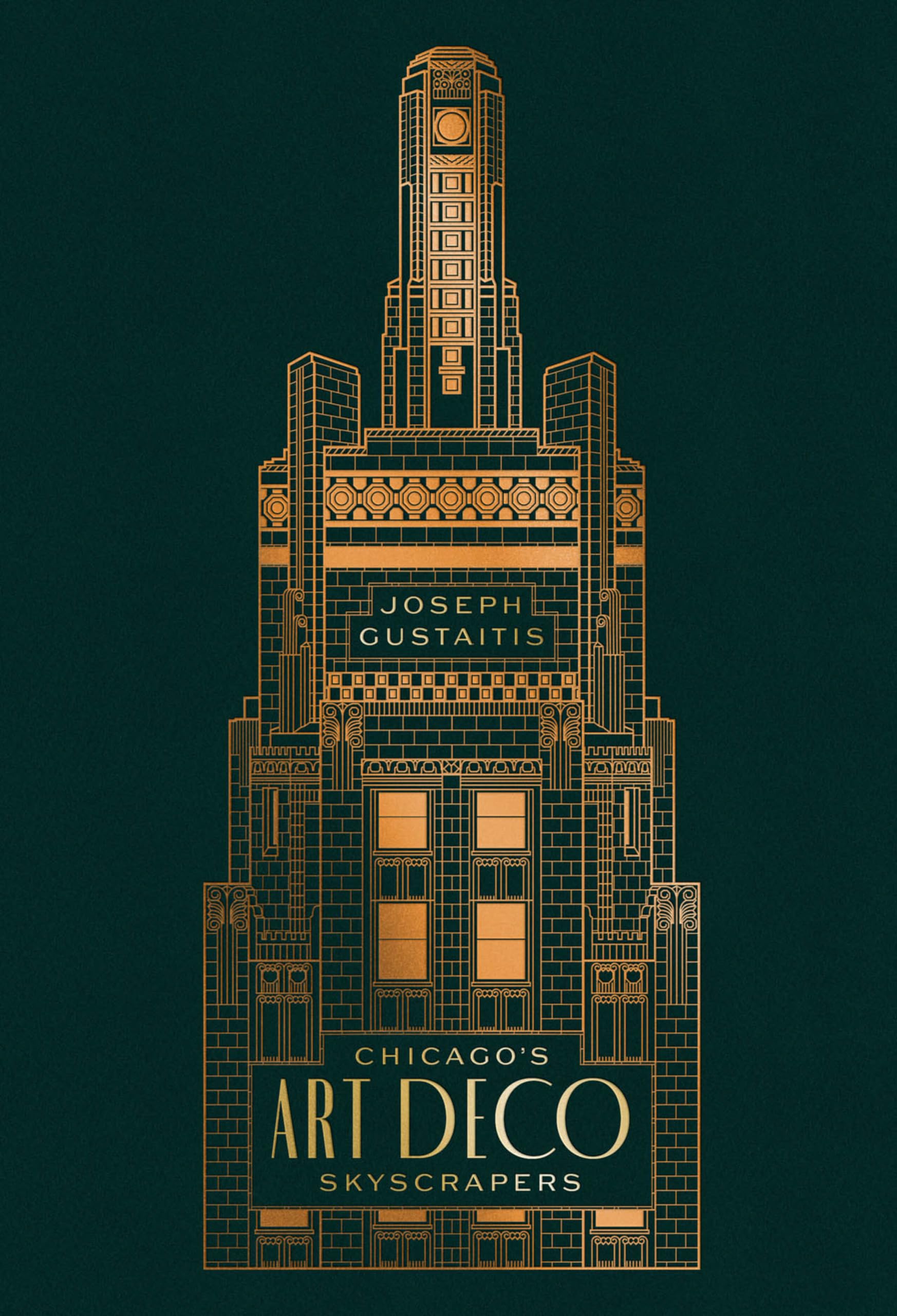 Chicago's Art Deco Skyscrapers livre architecture anglaise pour collectionneur