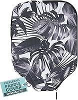 Vista 7 de Palms-O-Aces Pickleball Paddle Cover Canvas Padded Pickleball Paddles Sleeve with Zipper Lightweight Protective Paddle Case for Standard Paddles