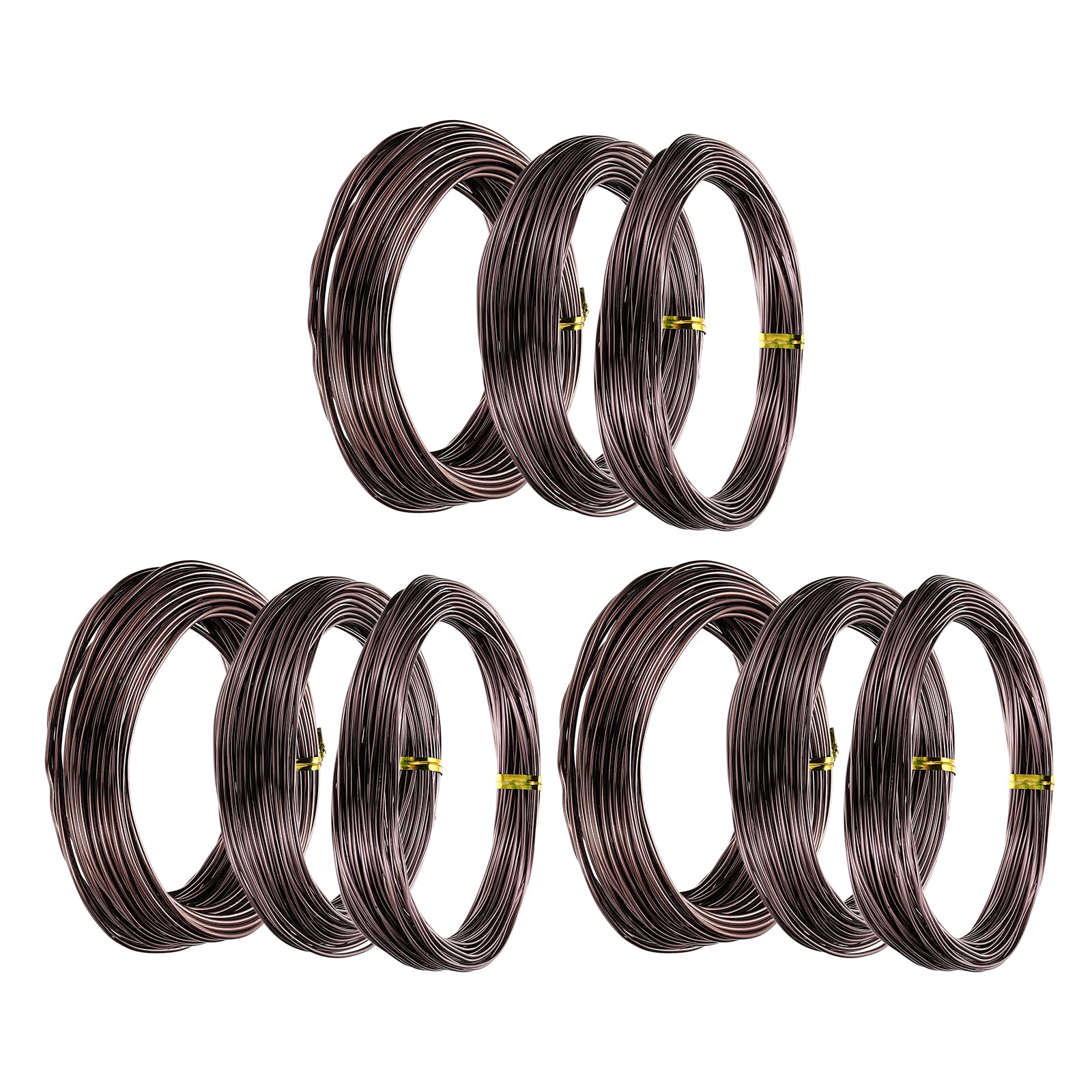 PATIKIL 1mm/1.5mm/2mm Bonsai Training Wire