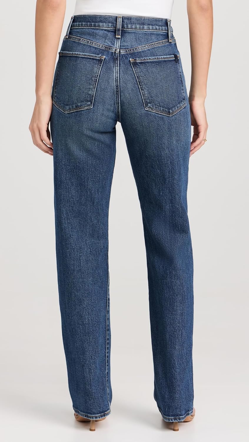 JOE'S JEANS Women's The Margot High Rise Straight Jeans, Bad Liar, Blue, 26 - Image 3