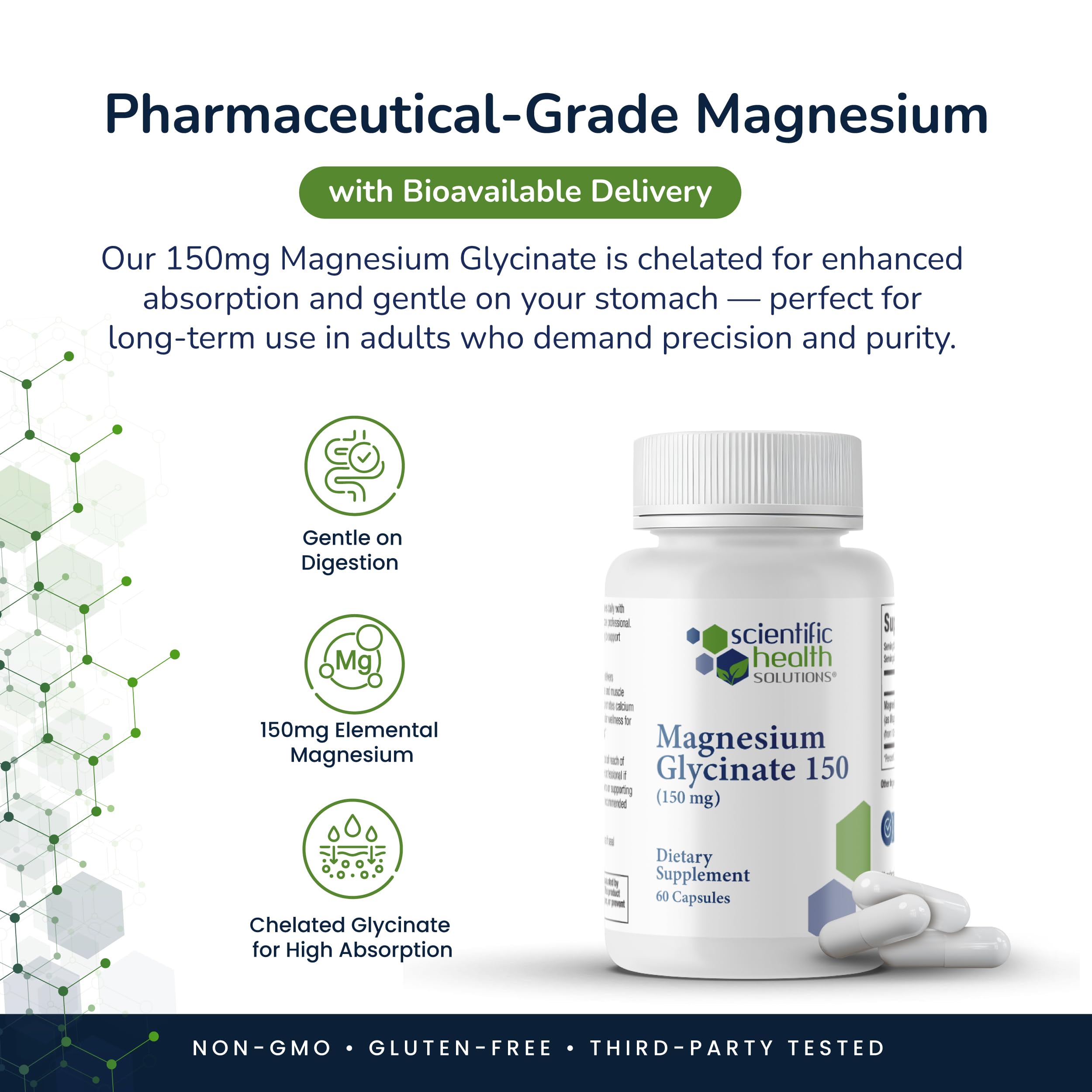 Magnesium Glycinate 150mg Vegan — Amazon image 5