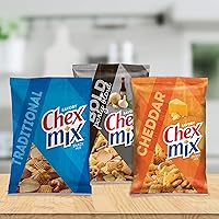 Vista 7 de Chex Mix Mezcla de aperitivos, tortuga, bolsa de aperitivos indulgentes, 14 onzas