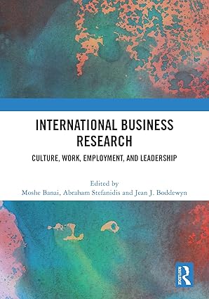International Business Research-Wow! eBook