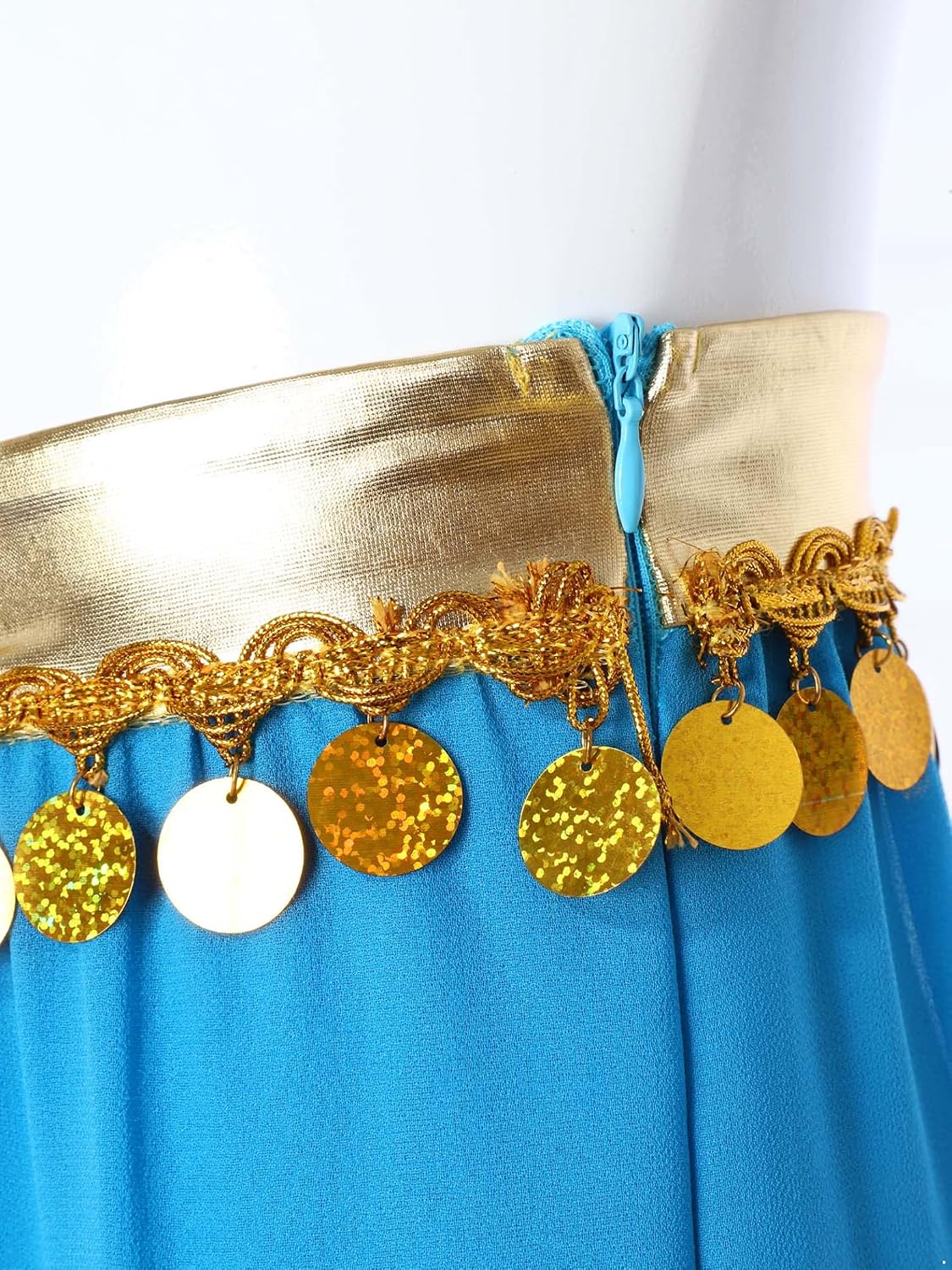 Kids Girls Sequins Tassel Belly India Arabian Dance Harem Pants Party Trousers Bloomers for Performance