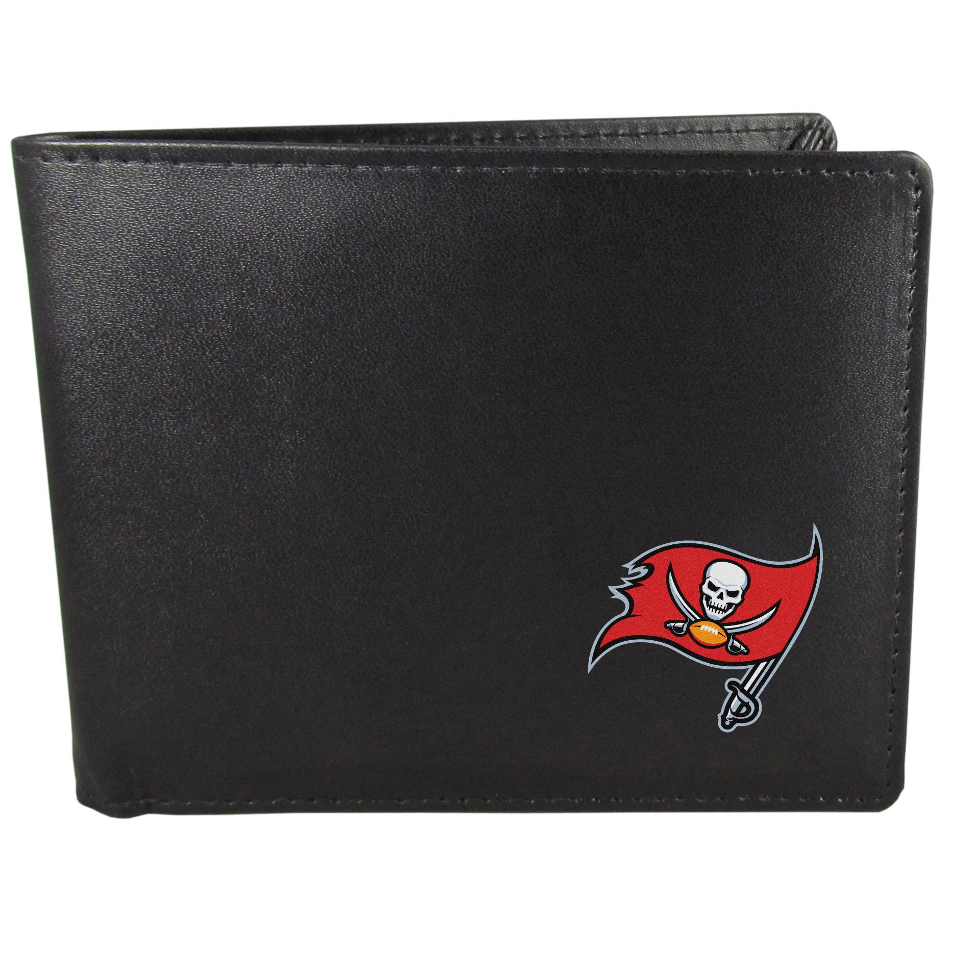 Siskiyou Sports NFL Mens Tampa Bay Buccaneers Bi-fold Wallet One Size Black