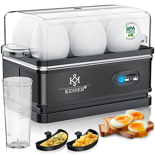 KESSER® Eierkocher für 1 bis 6 Eier