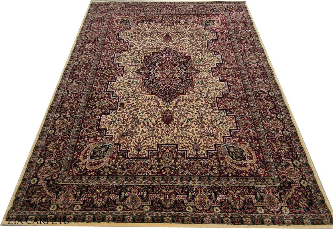 SUPPLE CARPETS Washable Non-Slip Kashmiri Traditional Carpet 1 inch Thick & Extra Soft Carpet 9 X 12 Feet (B0D5K1LSK5) Amazon Price History, Amazon Price Tracker