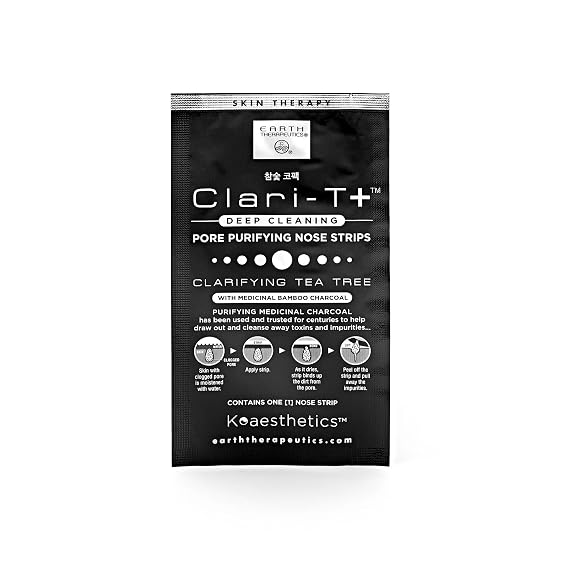 Earth Therapeutics Charcoal Nose Strips - 6 Pack