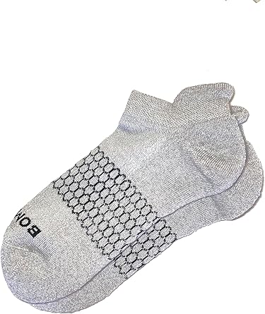Bombas Womens Originals Ankle Socks, Grey/Blue