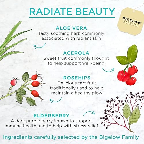 Miniatura 3 de Bigelow Benefits Sleep - Caja de té herbal de manzanilla con lavanda