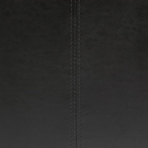 Miniatura 12 de SIMPLIHOME Dover Storage Ottoman Bench - 36 inch Wide Upholstered Vegan Leather Rectangular Lift-Top Ottoman in Tanners Brown, Contemporary Bench